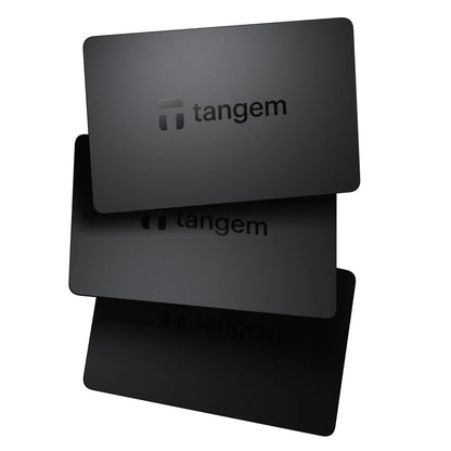 Tangem 2.0 Secure Crypto Wallet Trusted Cold Storage for Bitcoin Ethereum NFT & More 100% Offline Card Hardware Wallet